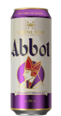 Cerveza británica Abbot Ale lata